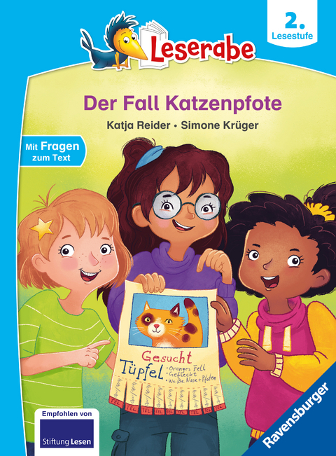 Der Fall Katzenpfote - Leserabe ab 2. Klasse - Erstlesebuch für Kinder ab 7 Jahren - Katja Reider