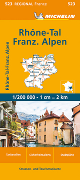 Michelin Rhonetal - FranzÃ¶siche Alpen - 