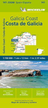 Costa de Galicia - Zoom Map 141 - Michelin