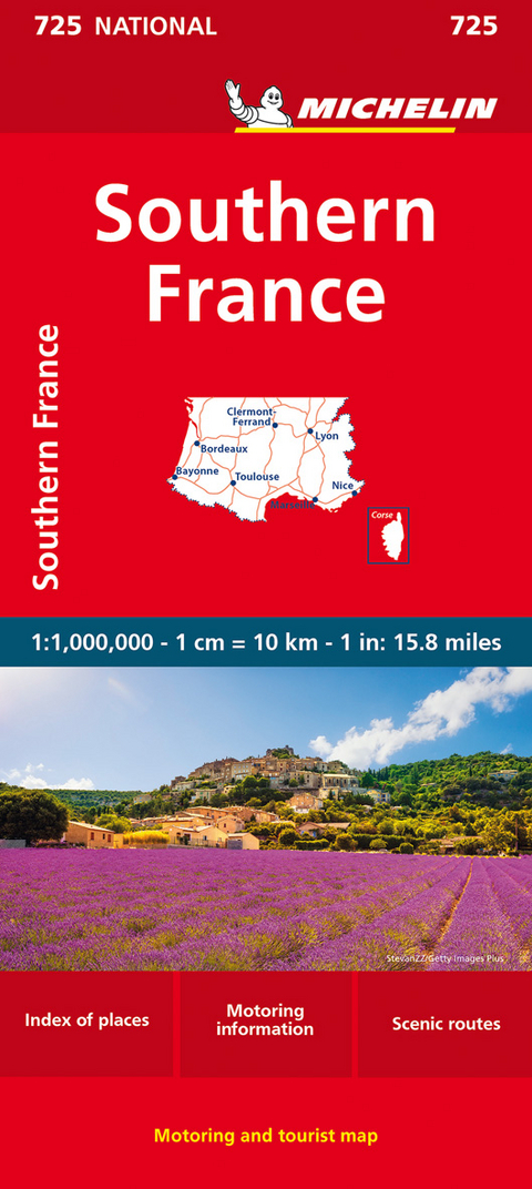 Southern France - Michelin National Map 725 -  Michelin