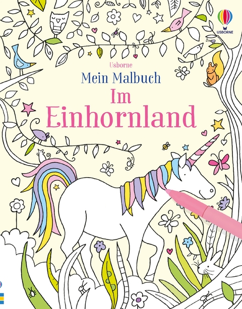 Mein Malbuch: Im Einhornland - Kirsteen Robson