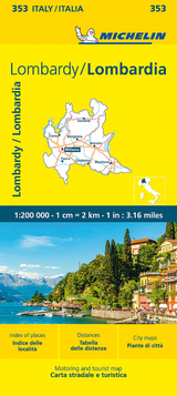 Lombardia - Michelin Local Map 353 - Michelin