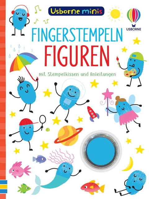 Usborne Minis: Fingerstempeln Figuren - Sam Smith