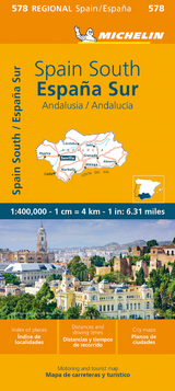 Andalucia - Michelin Regional Map 578 - Michelin