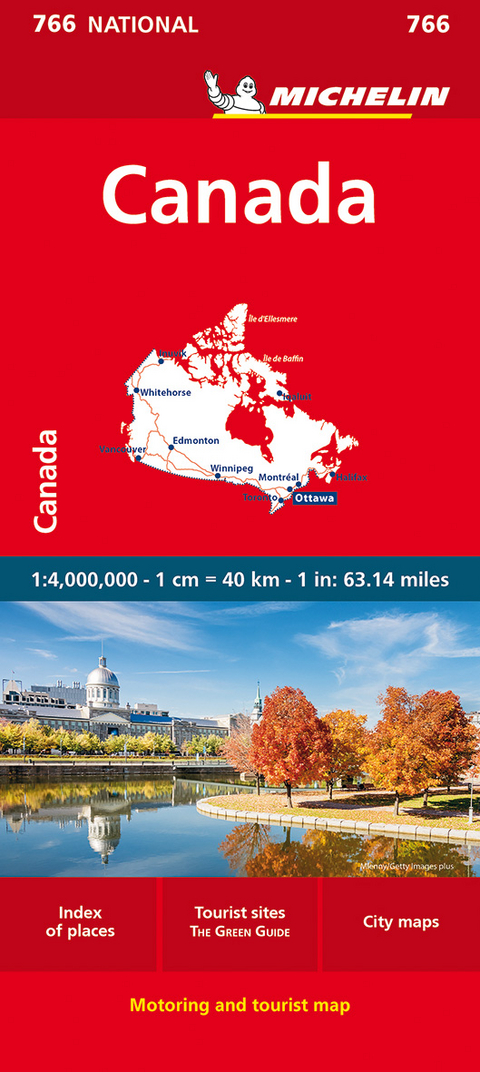 Canada - Michelin National Map 766 -  Michelin