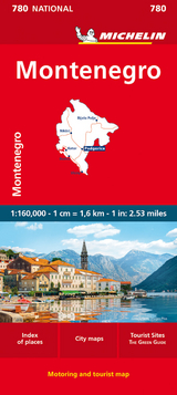 Montenegro - Michelin National Map 780 - Michelin