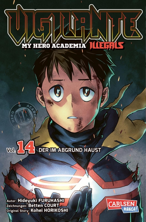 Vigilante - My Hero Academia Illegals 14 - Kohei Horikoshi, Hideyuki Furuhashi, Betten Court