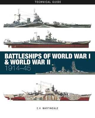 Battleships of World War I & World War II - E V Martindale