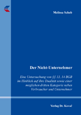 Der Nicht-Unternehmer - Melissa Scheb