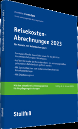 Reisekosten-Abrechnung 2023 mit Kalendarium - 