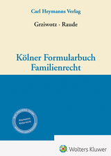 Kölner Formularbuch Familienrecht - 