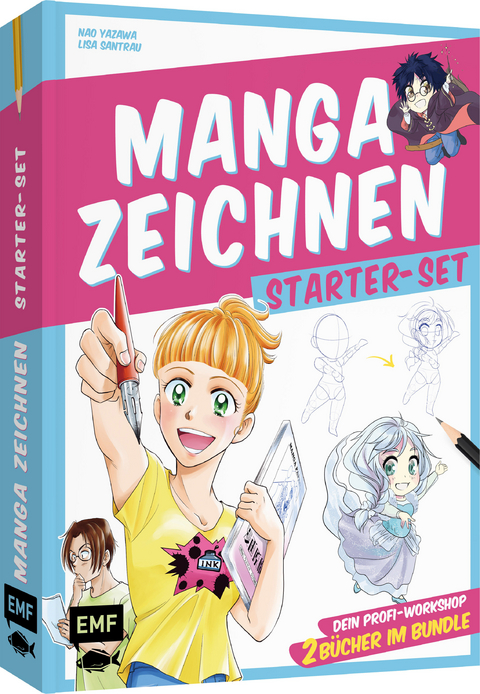 Manga zeichnen – Starter-Set - Nao Yazawa, Lisa Santrau
