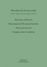 Wörterbuch der Forstwirtschaft - J. Weck