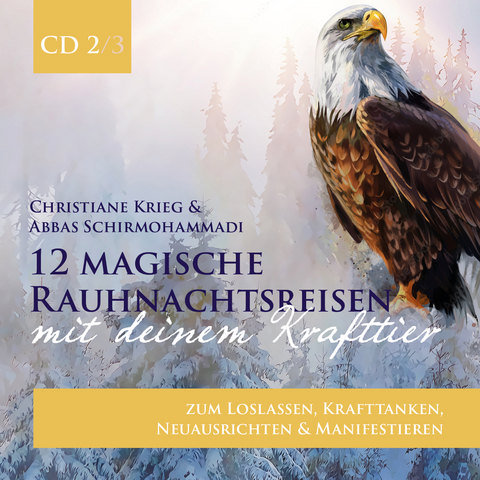 12 magische Rauhnachtsreisen mit deinem Krafttier -CD 2- - Christiane Krieg, Abbas Schirmohammadi