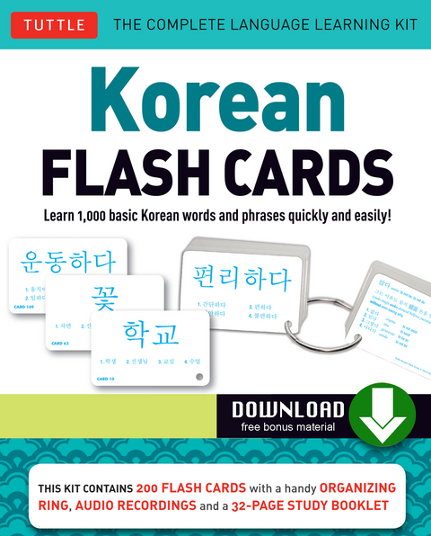 Korean Flash Cards Kit Ebook -  Soohee Kim