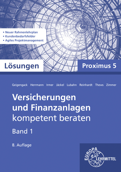 Lösungen zu 22147 - Michael Lubahn, Wolfgang S. Irmer, Markus Herrmann, Frederik Reinhardt, Isabel Zimmer, Uwe Thews, Ariane Jäckel