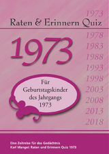 Raten und Erinnern Quiz 1973 - Karl Mangei