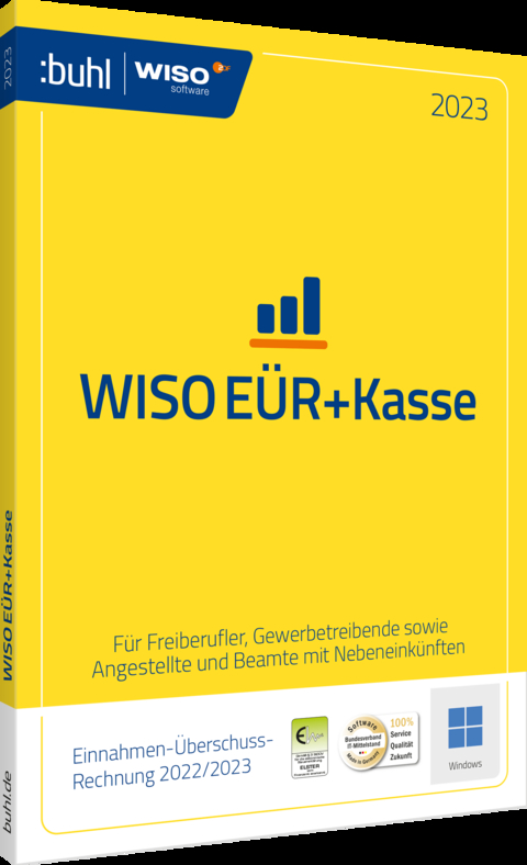 WISO EÜR+Kasse 2023 - 
