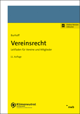 Vereinsrecht - Detlef Burhoff