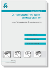 Definition Strafrecht - schnell gemerkt - Reinhard, Simon