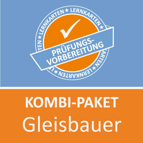 Kombi-Paket Gleisbauer Lernkarten - Jennifer Christiansen, M. Rung-Kraus