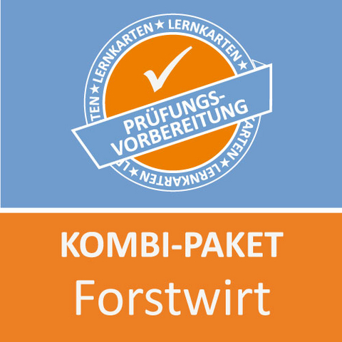 Kombi-Paket Forstwirt Lernkarten - Jennifer Christiansen, M. Rung-Kraus