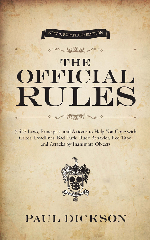 Official Rules -  Paul Dickson