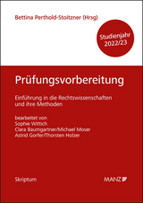 Prüfungsvorbereitung Einführung in die Rechtswissenschaften und ihre Methoden - 