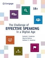 The Challenge of Effective Speaking in a Digital Age - Verderber, Rudolph; Verderber, Kathleen; Sellnow, Deanna