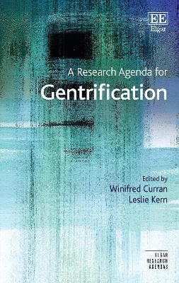 A Research Agenda for Gentrification - 