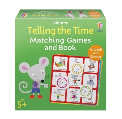 Telling the Time Matching Games and Book - Kate Nolan