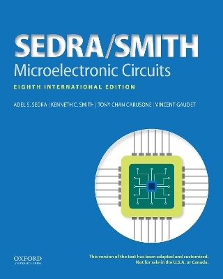 Microelectronic Circuits - Adel S. Sedra, Kenneth C. (KC) Smith, Tony Chan Carusone, Vincent Gaudet