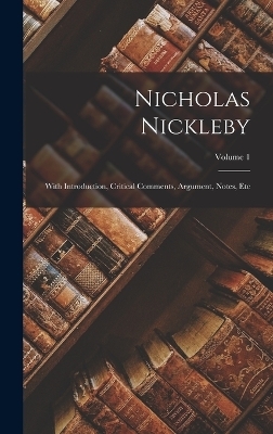 Nicholas Nickleby -  Anonymous