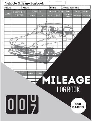 Mileage Log Book - Lev Marco