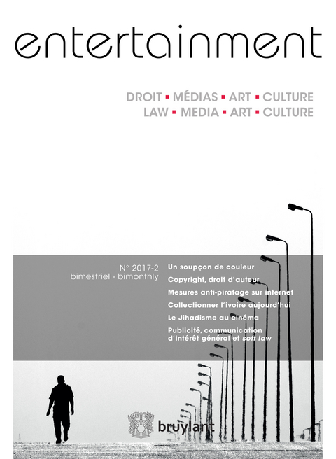 Entertainment - Droit, Medias, Art, Culture 2017/2