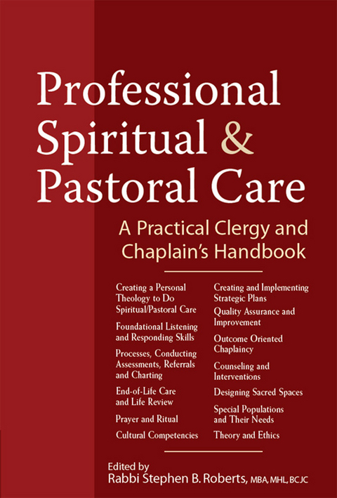 Professional Spiritual & Pastoral Care - 