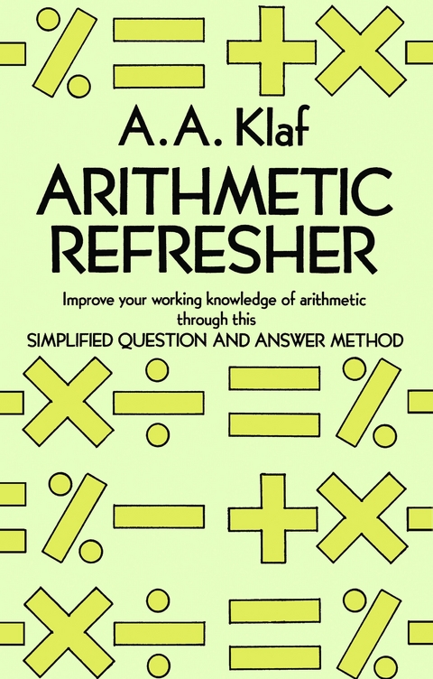 Arithmetic Refresher -  A. A. Klaf