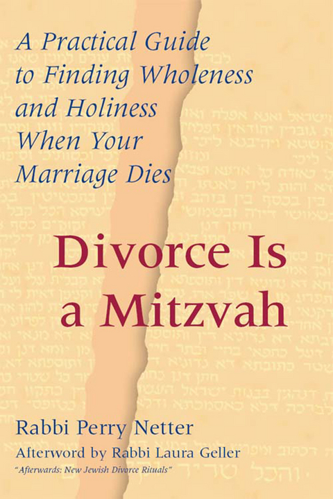Divorce Is a Mitzvah -  Perry Netter