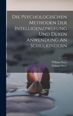 Die Psychologischen Methoden Der Intelligenzprüfung Und Deren Anwendung An Schulkindern - William Stern