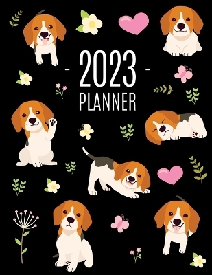 Beagle Planner 2023 - Happy Oak Tree Press