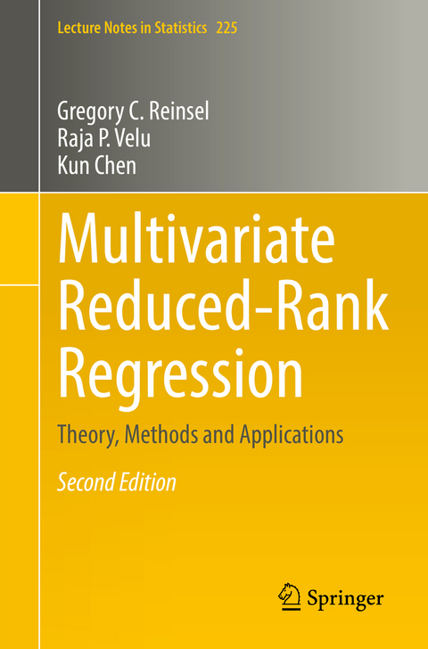 Multivariate Reduced-Rank Regression - Gregory C. Reinsel, Raja P. Velu, Kun Chen