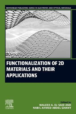 Functionalization of 2D Materials and Their Applications - 