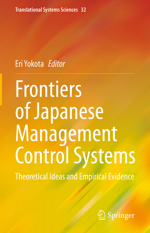 Frontiers of Japanese Management Control Systems - 