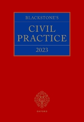 Blackstone's Civil Practice 2023 - 