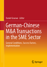 German-Chinese M&A Transactions in the SME Sector - 