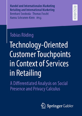 Technology-Oriented Customer Touchpoints in Context of Services in Retailing - Tobias Röding