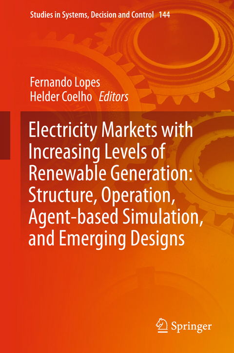 Electricity Markets with Increasing Levels of Renewable Generation: Structure, Operation, Agent-based Simulation, and Emerging Designs - 