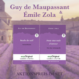 Guy de Maupassant & Émile Zola (Bücher + Audio-Online) - Lesemethode von Ilya Frank - Guy de Maupassant, Émile Zola