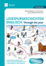 Lesespurgeschichten Englisch: Through the year - S. Blomann, S. Rook, J. Schlimok, A. Zöh