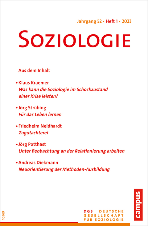 Soziologie 01/2023 - 